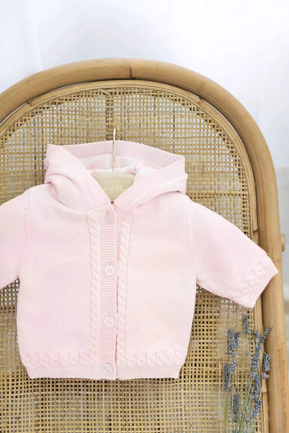 Everyday Sweater Cable Coat- Tartine et Chocolat SP24