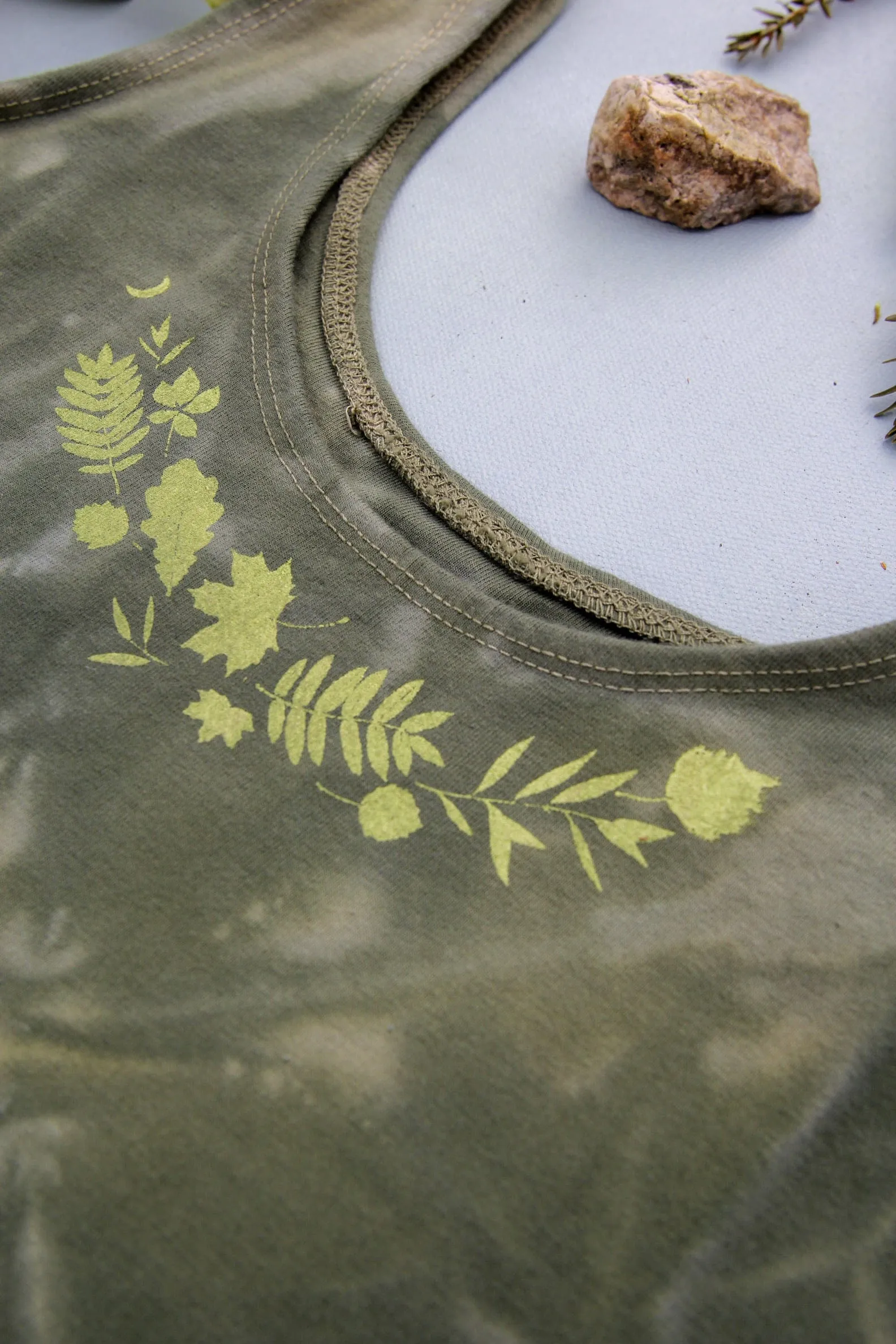 Green Goddess Organic Cotton Bra Top