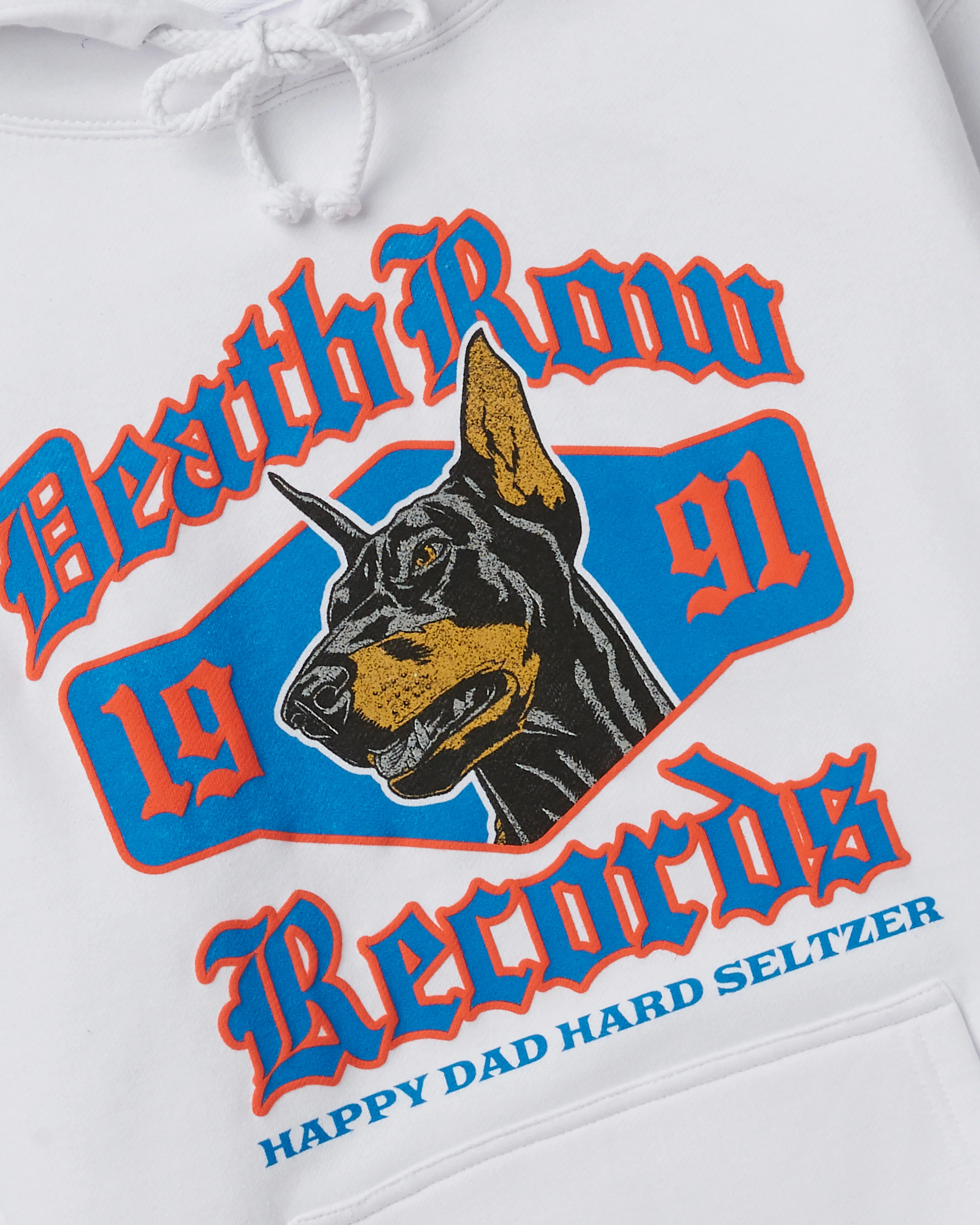 Happy Dad x Death Row OG Dogg Hoodie (White)