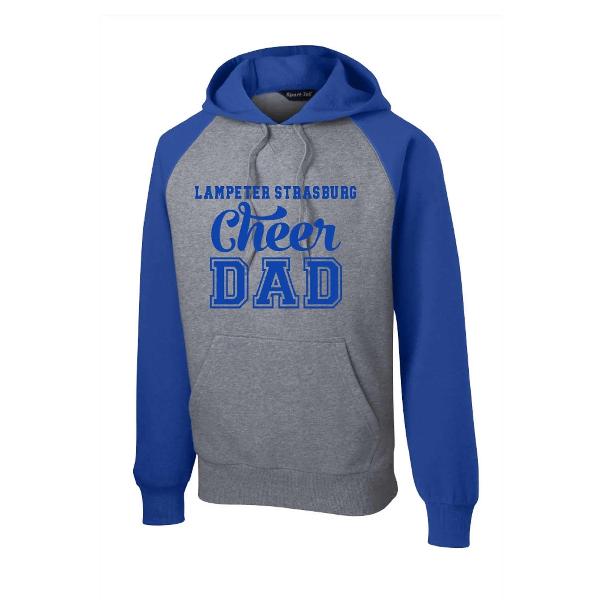 LS Cheer Dad Colorblock Hoodie