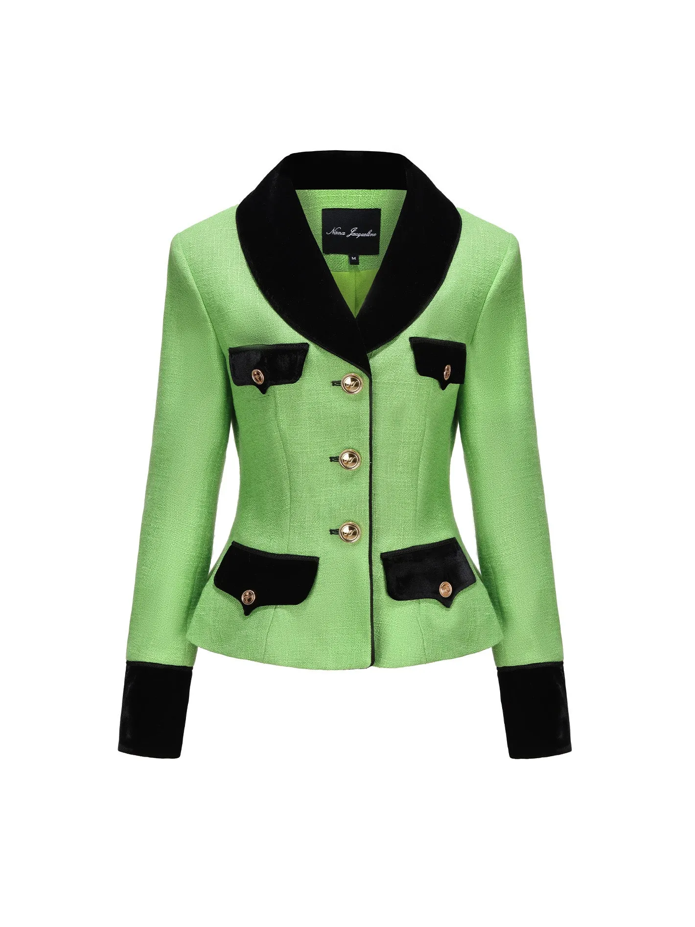 Michelle Tweed Blazer (Green) (Final Sale)