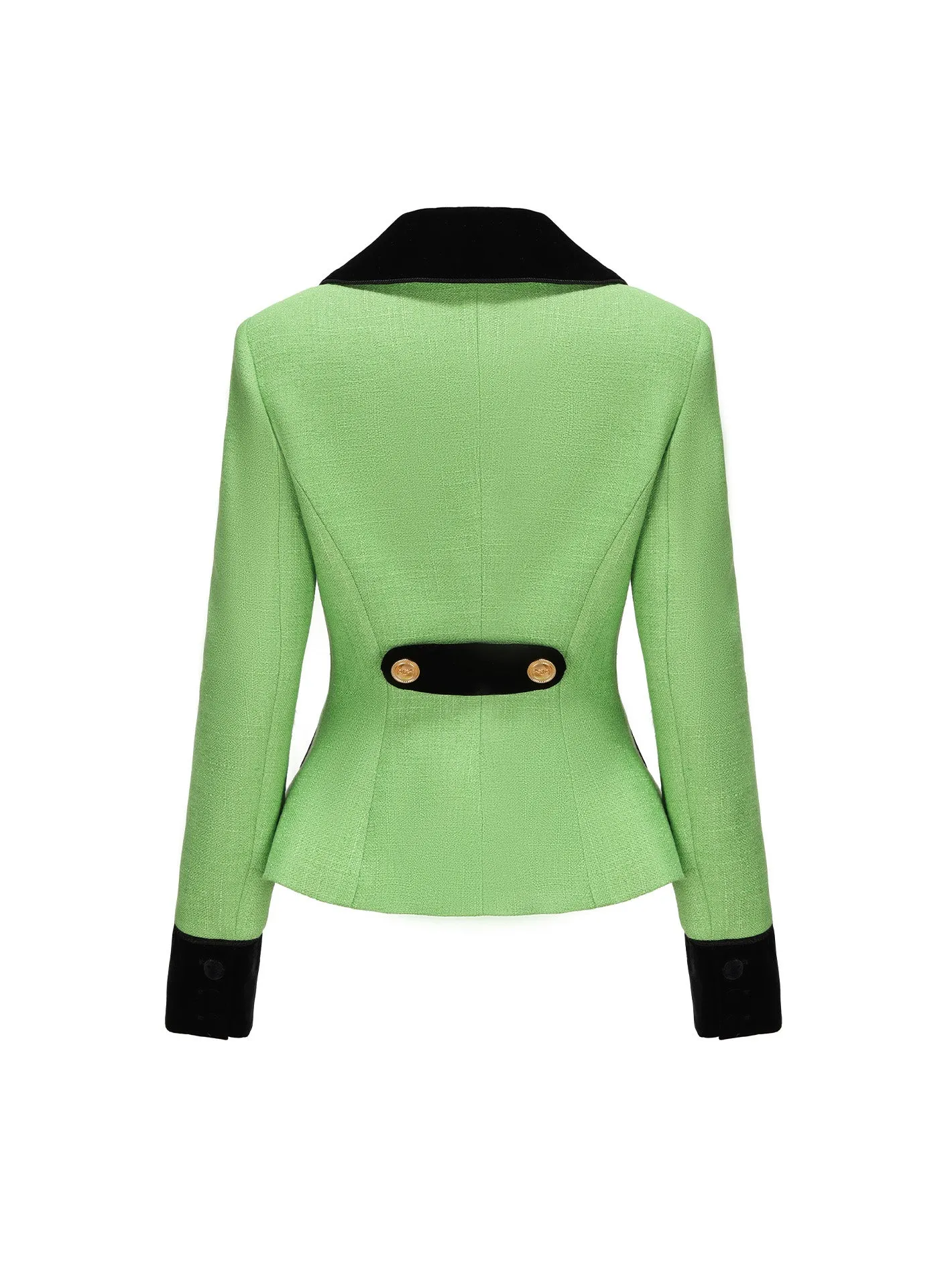 Michelle Tweed Blazer (Green) (Final Sale)
