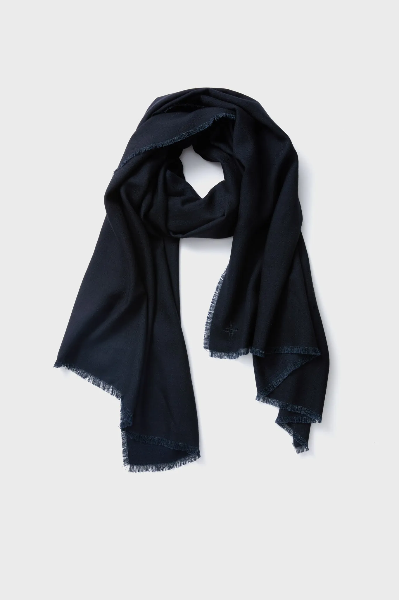 Navy Lady P Scarf