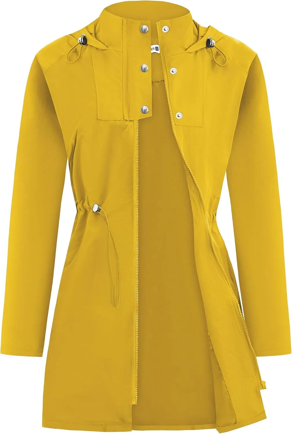 Raincoat Women Waterproof Long Hooded Rain Jacket Climbing Outdoor Trench Coats Windbreaker Travel Jacket