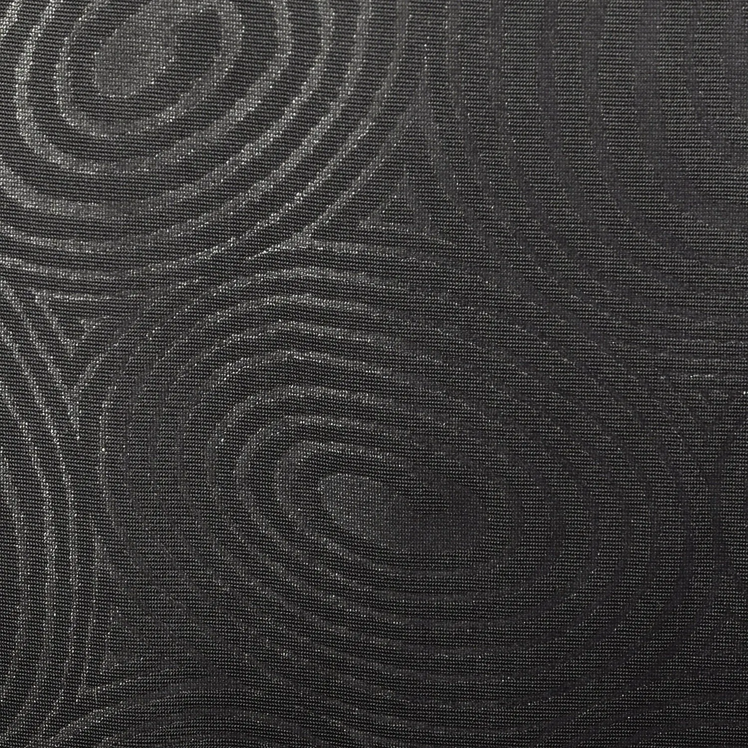 Small 1960s Black on Black Psychedelic Coat