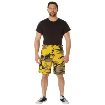 Stinger Yellow Camouflage BDU Shorts