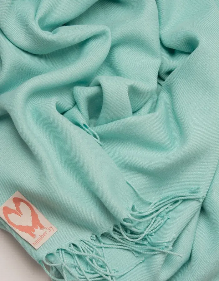 Turquoise Wedding Pashmina