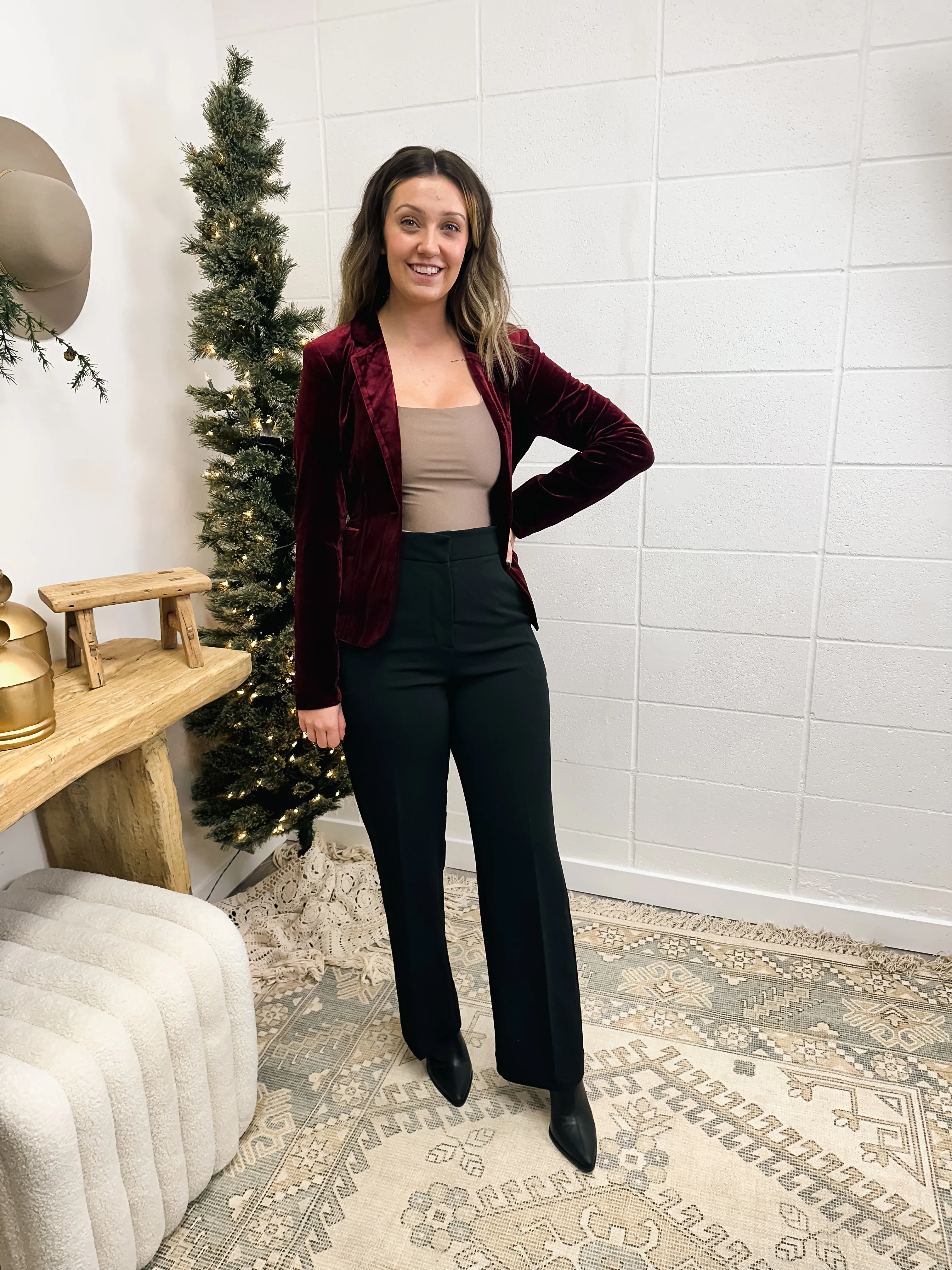 Velvet Blazer