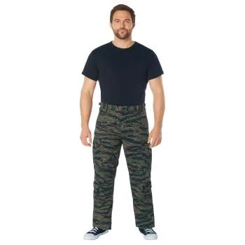 Vintage Paratrooper Fatigue Pants Tiger Stripe