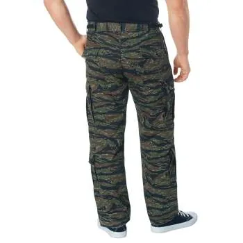 Vintage Paratrooper Fatigue Pants Tiger Stripe