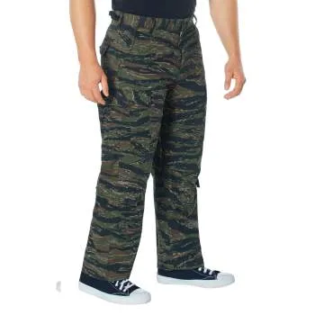 Vintage Paratrooper Fatigue Pants Tiger Stripe